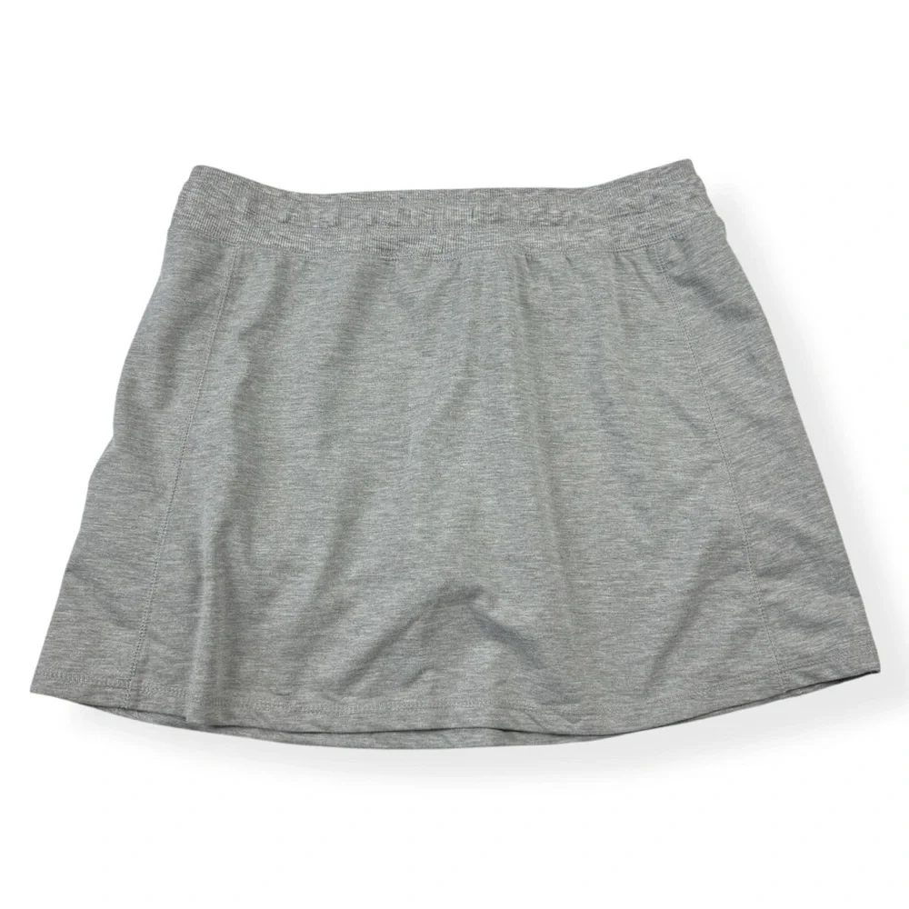 Esperanza Cargo Skirt Womens XL Heather‎ Gray Pull On Drawstring Pocket NWT